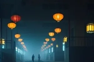 《三月的修船厂》封面：船坞里半拆的船体与脚手架
